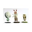 Tim Burton's Tragic Toys for Girls and Boys PVC Set #4 Featuring The Pin Cushion Queen, Brie Boy and Staring Girl
