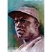 Jackie Robinson (Art Portrait) Sports Poster - 13x19