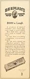 1921 Ad Beeman's Pepsin Chewing Chicle Gum Digestion - Original Print Ad