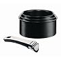 Tefal L3559502 Ingenio 4 Lot de 3 Casseroles + 1 P&hellip de Tefal Menage