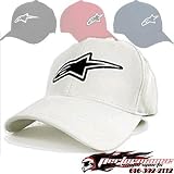 ALPINESTARS WHITE FLEX-FIT AStar/A-STAR LOGO HAT
