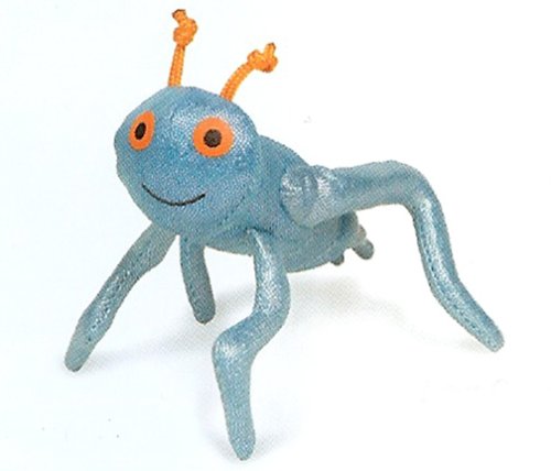 Childrens Toyshop  Toys : The World Of Eric Carle THE VERY QUIET CRICKET FINGER PUPPET 5" Plush