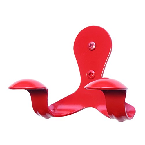 SmartHook ColorZ Garment Friendly Double Hook (Each, Signal Red)