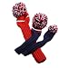 Jan Craig Hand-Knit Headcovers - Set of 3: Ryder Cup