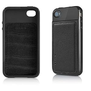 Belkin F8Z639tt154 Grip Edge Case for iPhone – Black Pearl