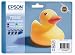 Epson T055640 original multipack comprising T0551 black T0552 cyan blue T0553 magenta red T0554 yellow for Stylus Photo R240/RX420/RX520