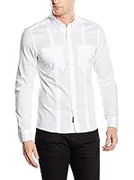 Energie Camisa Hombre Moran (Blanco)