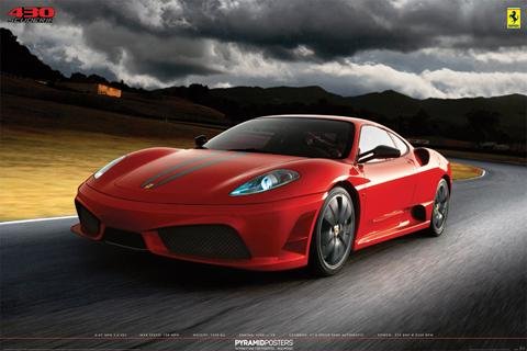 1art1 42836 Ferrari - 430 Scuderia Poster 91 x 61 cm Preisvergleich