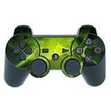 Toxic Emerald Design PS3 Playstation 3 Controller Protector Skin Decal Sticker