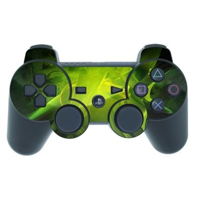 Toxic Emerald Design PS3 Playstation 3 Controller Protector Skin Decal Sticker