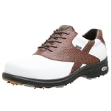 ECCO Men's Golf Flexor GTX Golf Shoe,White/Bison,46 EU (12-12.5 US)