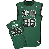 Adidas Boston Celtics Shaquille O'neal Replica Alternate Jersey Large