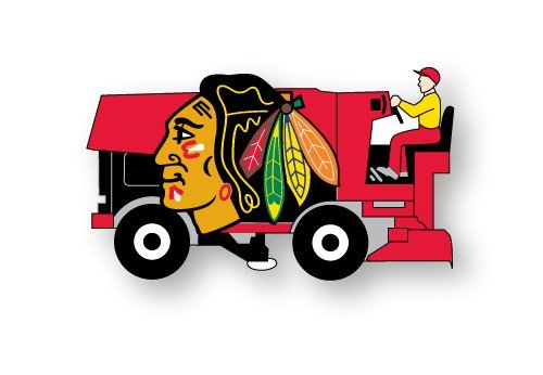 Chicago Blackhawks Zamboni Pin