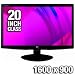 PC Hardware : Compaq S2022a 20-Inch Diagonal LCD Monitor - Black