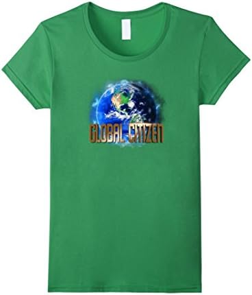 Women's VIP Global Citizen - Planet Earth T-Shirt Medium Grass