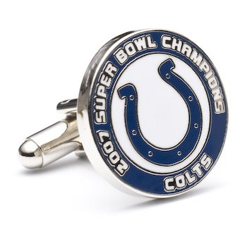 Indianapolis Colts '07 SB Comm. Cufflinks Cuff Links