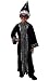 90001_45193 Boy Wizard Magician Robe Hat Glasses Dressup Costume s6