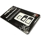 for iPhone 5 Nano SIM Card Adapter Black