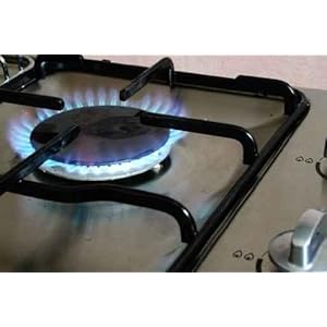 Gas Stove - 24"W x 16"H - Peel and Stick Wall Decal by Wallmonkeys