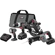 Porter-Cable PC418C-2 18-Volt NiCd Cordless 4-Piece Combo Kit