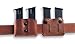 Galco DMC Double Mag Carrier for 9mm.40.357 Sig Staggered Metal and Polymer Magazines
