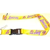 NBA Los Angeles Lakers Lanyard w/Key Ring - Yellow