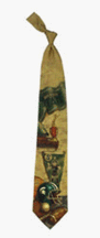 Michigan State Spartans Nostalgia 2 All Silk Adult Tie From Eagles Wings