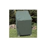 Hochwertige Schutzhülle / Abdeckhaube für Gartenstuhl aus grünem Polyesterstoff 66x66x110cm
