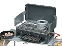 SunnGas Grill Master Double Burner & Grill with Windshield