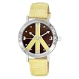 Love Peace and Hope Midsize LPE120 Time for Peace Leather Watch