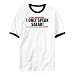 T-Shirt Ringer White  I Only Speak Salar  Languaje