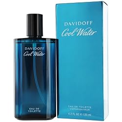 Cool Water By Davidoff For Men. Eau De Toilette Spray 4.2 Ounces