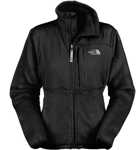 NorthFace Womens Denali Thermal Jacket Style# AFYQ (S, Black)