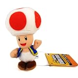 Super Mario Brothers Plush Keychain - Toad