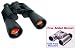 10X50 WATER RESISTANT HIGH POWERED BINOCULARS WITH BONUS 4X22 TRAVEL BINOCULARS