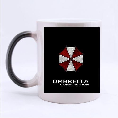 Resident Evil Umbrella Corporation Morphing Mug Heat Sensitive Mug Coffee Cup