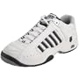 K-Swiss Men's Defier RS Sneakers,White/Navy/Silver,10 M