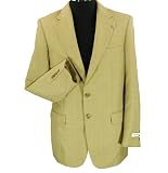 Club Room Tan & Light Blue Window Pane LS 2 Button Sport Coat 41Xl3bzMddL. SL160 Club Room Tan & Light Blue Window Pane LS 2 Button Sport Coat