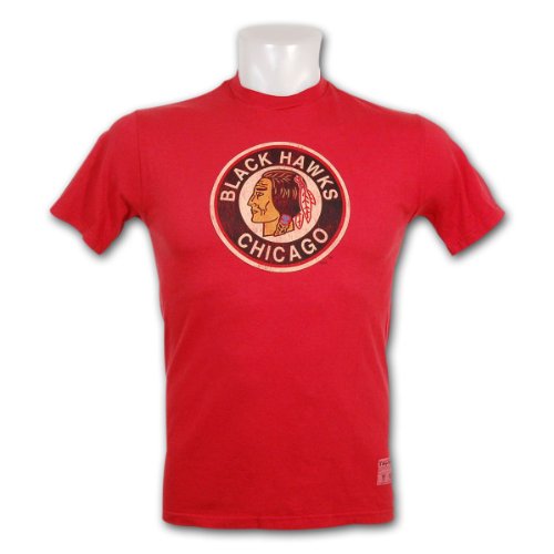 Chicago Blackhawks Rivals Vintage Wash Jersey T-Shirt Size L