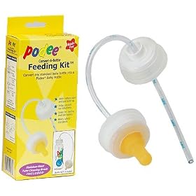 Podee: Convert-A-Bottle Handsfree Feeding Kit