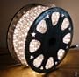164 Feet Warm White 2 Wire LED Rope Light Decorative Christmas, Bar, Home Lighting