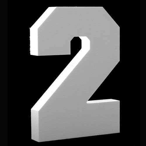 Foam number TWO at 20 inch height