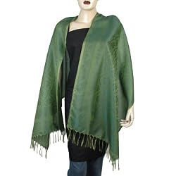 Long Scarf Women Fashions Silk and Viscose India Wear 20" x 72"