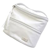 ☆☆最高級ブランド☆☆ Christain Dior クリスチャンディオール コスメポーチ Wファスナー WH C.D0000000100 WHの画像