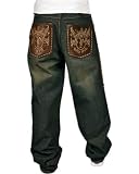 Pelle Pelle Embossed Pony Hair Jean