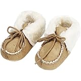 DZT1968&reg; Baby Soft Sole Thick Coral Fleece Shoes Snow Boots Socks
