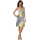 Formal Evening Gown. Print Cocktail Dress for Prom, Party, Wedding by Sean Collection (70207) Multi