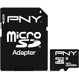 Buy PNY 32GB MicroSDHC Class 4 Memory Card with Adapter- P-SDU32G4-EFS2