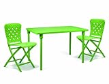 Nardi 40.552.12.000 Set Zic-Zac Spring lime