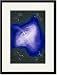 Black Framed/Matted Print 17x23, Crab Nebula
